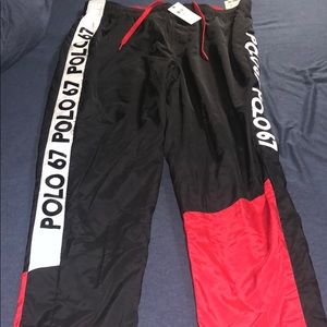 NWT Polo by Ralph Lauren P Wing P67 Nylon Pants